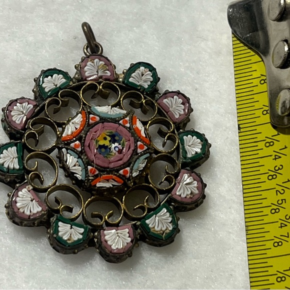Vintage Mosaic Pendants - Picture 3 of 9